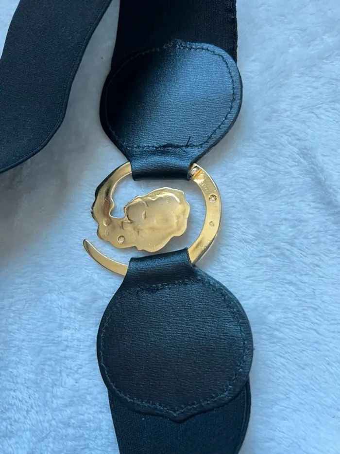 Ceinture de taille visage Art Deco 80s Kitsch - Taille ajustable - photo numéro 5