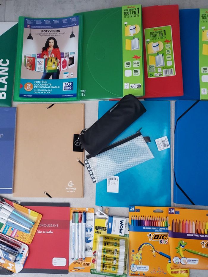 Lot fournitures scolaires Neuves - photo numéro 3