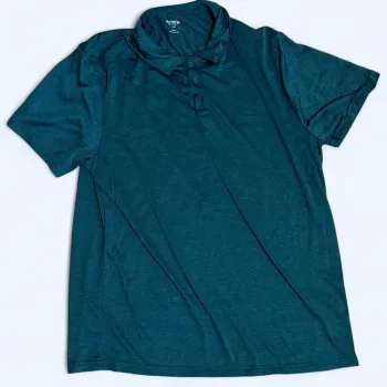 Large green blue casual old navy polo golf tee