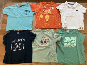 Lot 6 tshirts 24 mois