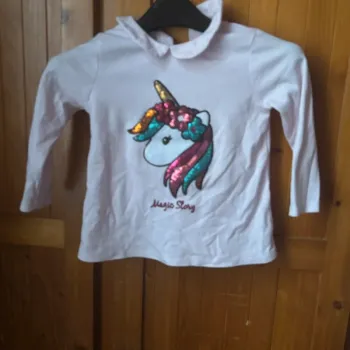 T-shirt à manche longues licorne 23 mois