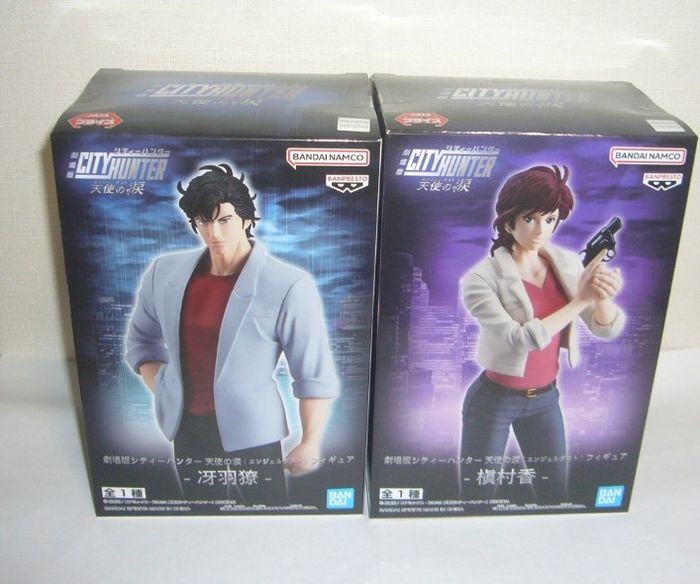 Lot 2 Figurines Ryo Saeba (Nicky Larson) et Kaori Makimura (Laura) - photo numéro 2