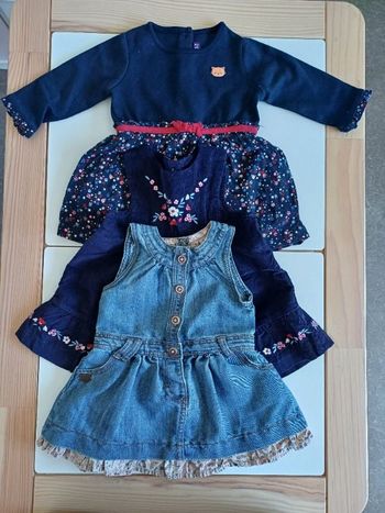 Lot de 3 robes