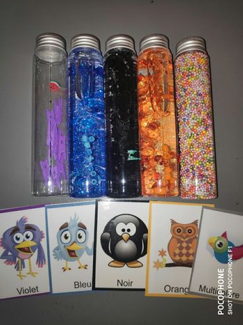 Bouteilles sensorielles 