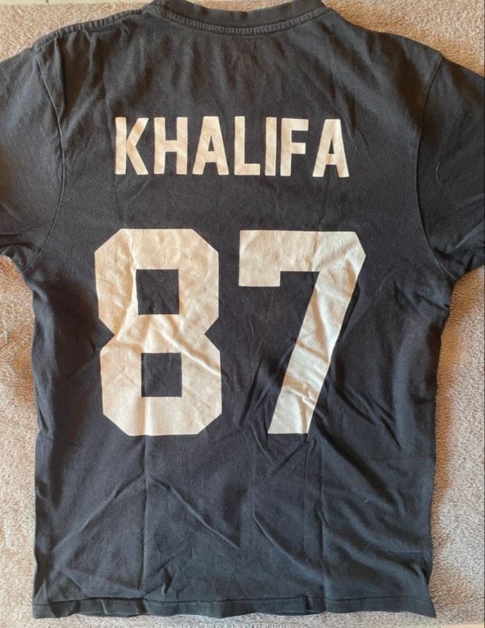 t-shirt Eleven Paris Khalifa 87 - noir, mixte, taille M - photo numéro 2