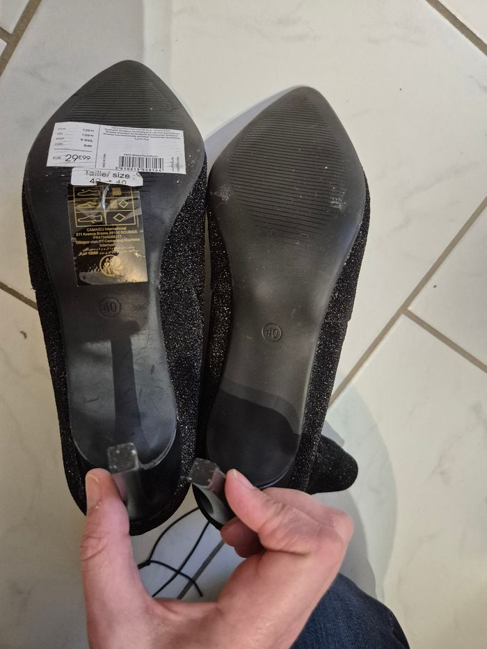 Bottines paillettes "Camaïeu" - photo numéro 5