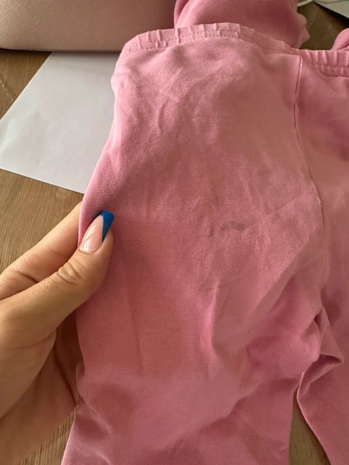 Ensemble adidas pull legging rose 18/24mois - photo numéro 5