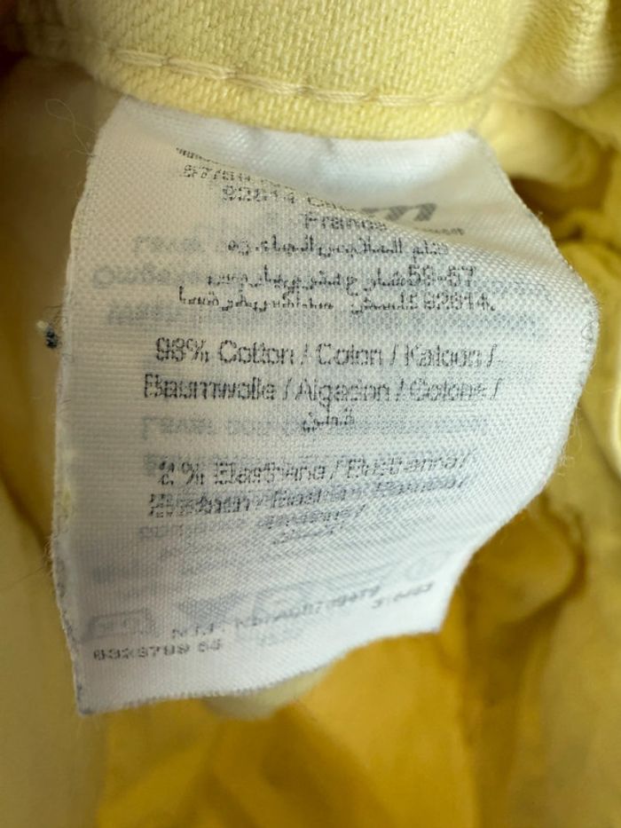 Jupe courte en jeans Etam jaune en S - photo numéro 4