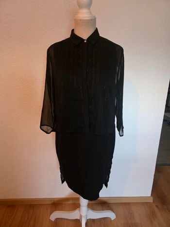 Robe chemise  noir 