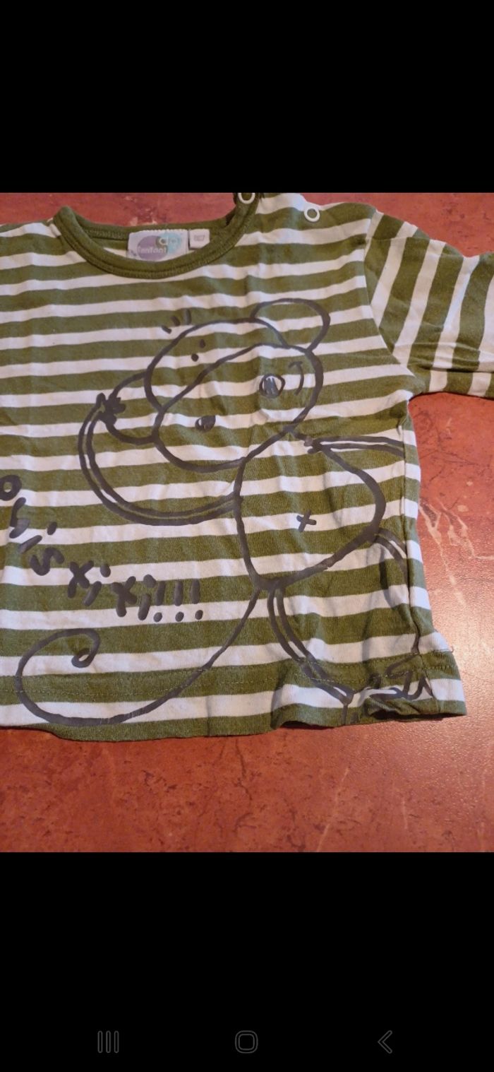 T.shirt bébé taille 6 mois - photo numéro 2