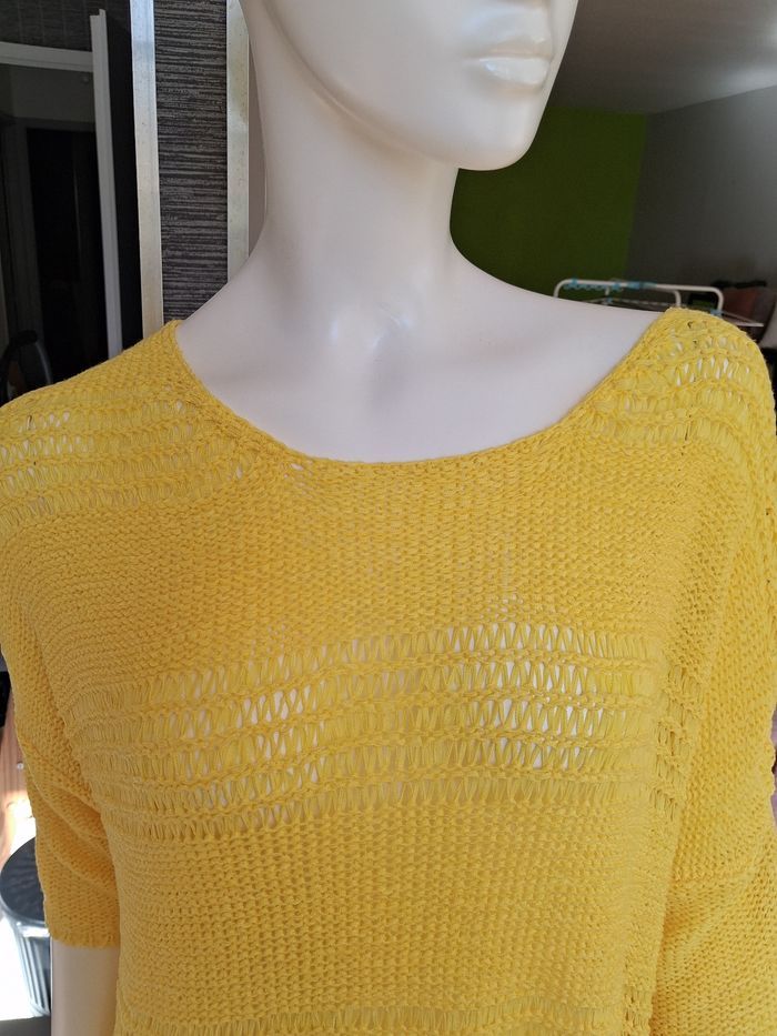 Pull jaune Jacqueline Riu - photo numéro 5