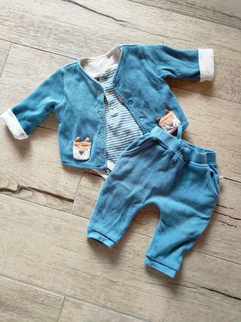 Ensemble réversible 3-6 mois