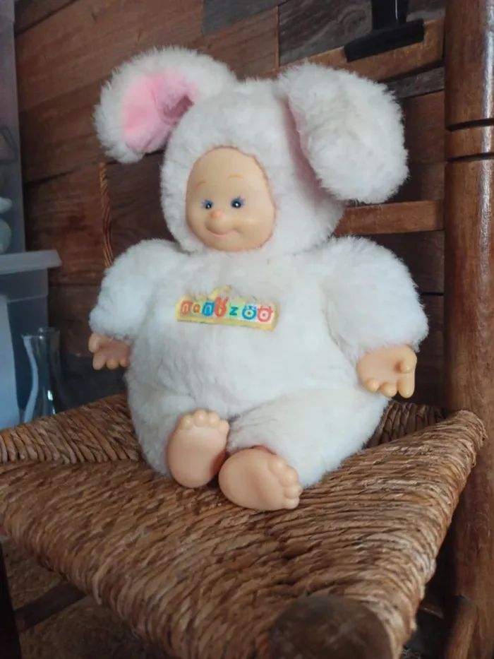 Peluche lapin nanizoo berchet tbe - photo numéro 3