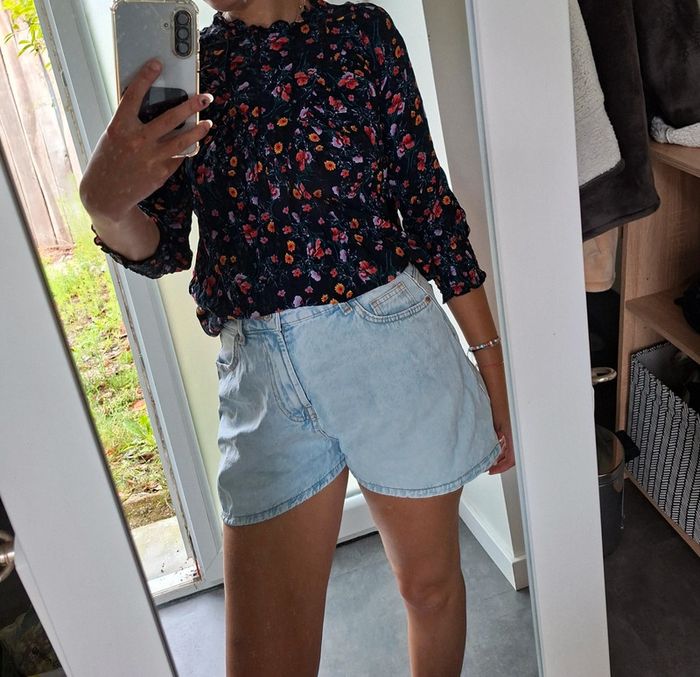 Blouse fleurie