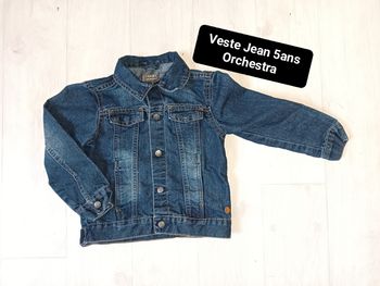 Veste jean 5ans Orchestra 