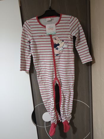 Pyjama rayé Minnie 36 mois