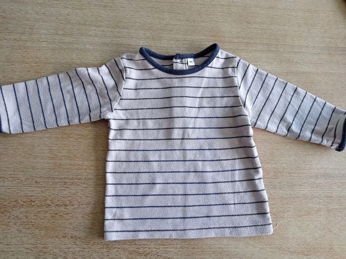Tee shirt rayé 9 mois