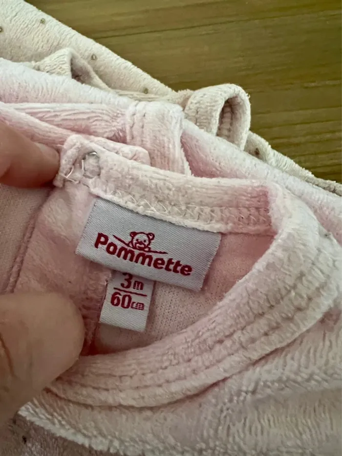 Lot de 5 pyjama velours - photo numéro 5