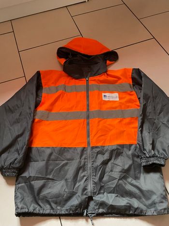 Kway réversible réfléchissant