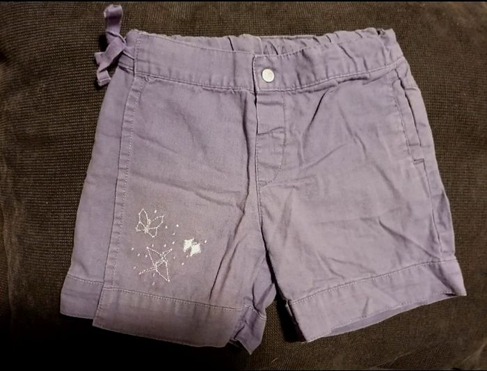 Short fille 3 ans, 36 mois. Kidkanaï