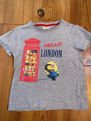 Tee shirt Les Minions 6 ans