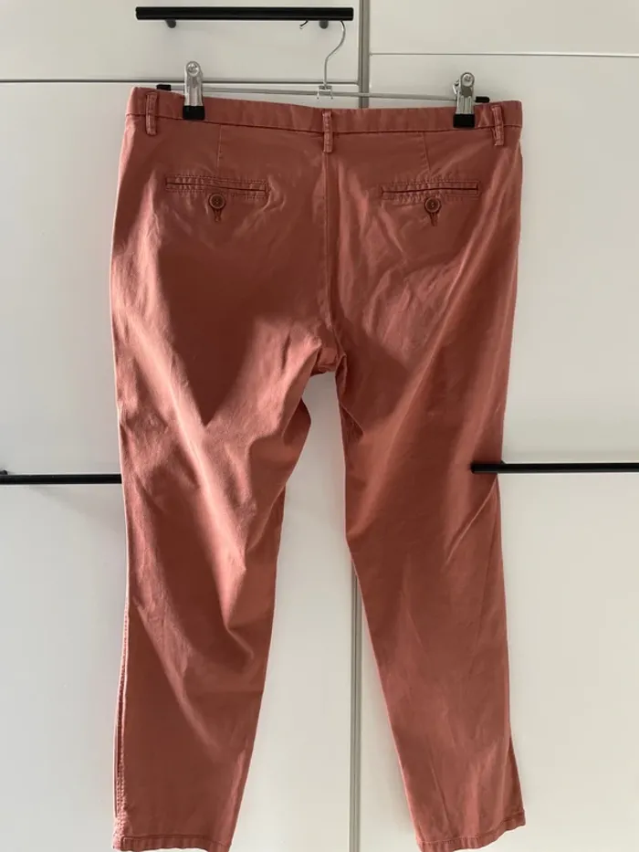 Chino marron de Benetton - photo numéro 3