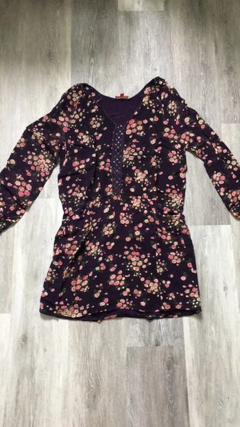 Robe tunique fleurie