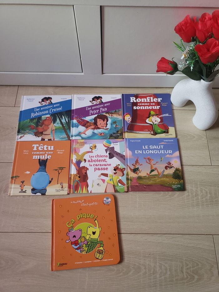 Lot de 6 livres + 1 gratuit 🎀 Mcdo 4€ - photo numéro 2