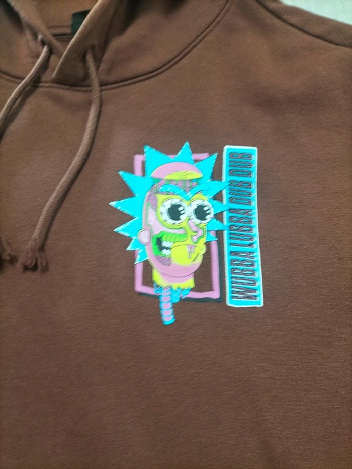 Sweat à capuche Rick and Morty – H&M – Taille M - photo numéro 3