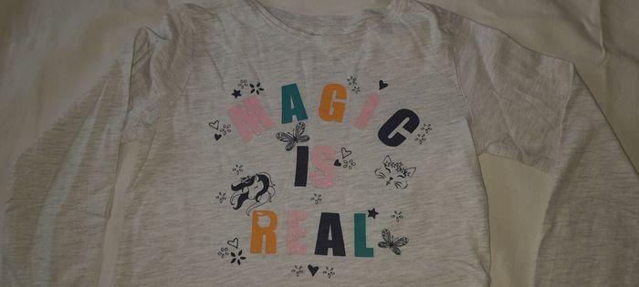 Tee shirt manches.longues fille - photo numéro 2