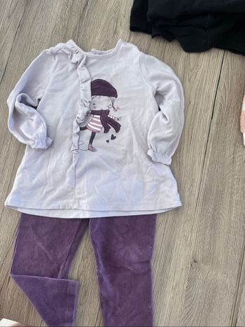 Ensemble fille top et legging