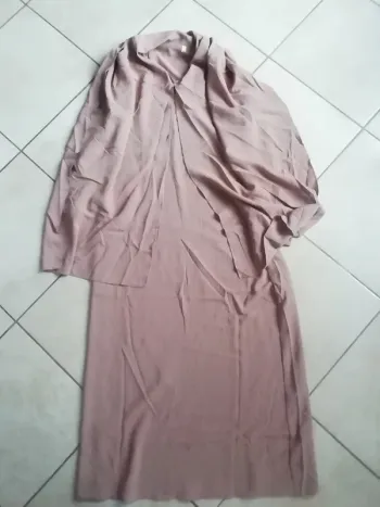 Abaya Voile Intégré - Robe De Prière Fille 12 Ans Neuve!!