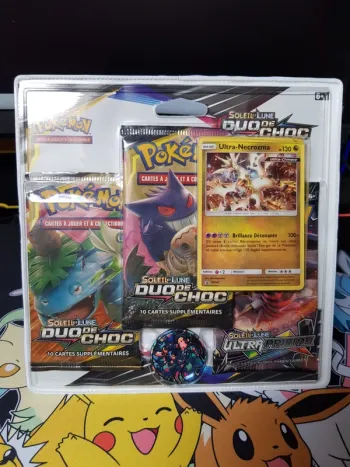 Tripack Pokémon Duo de Choc SL09 Ultra Necrozma
