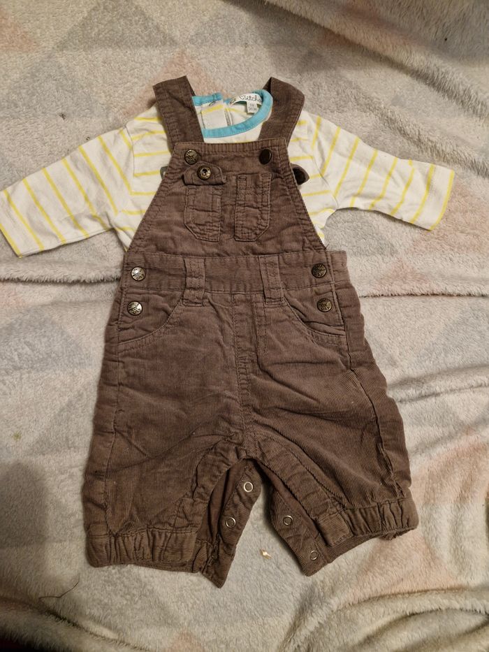 Ensemble salopette 1 mois