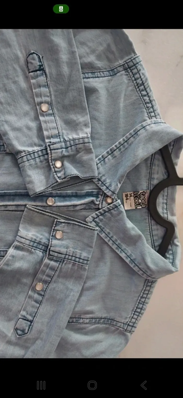 Chemise en jeans tao - photo numéro 2