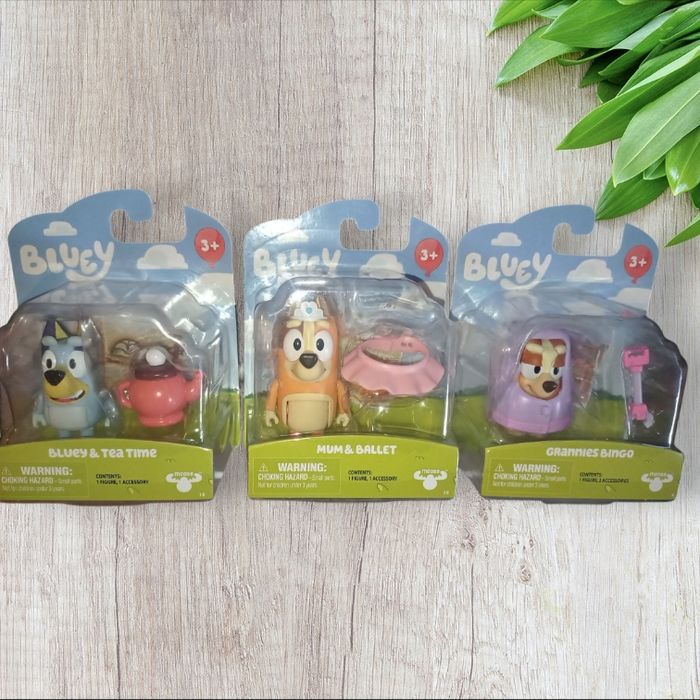 Lot de 6 figurines bluey - photo numéro 3