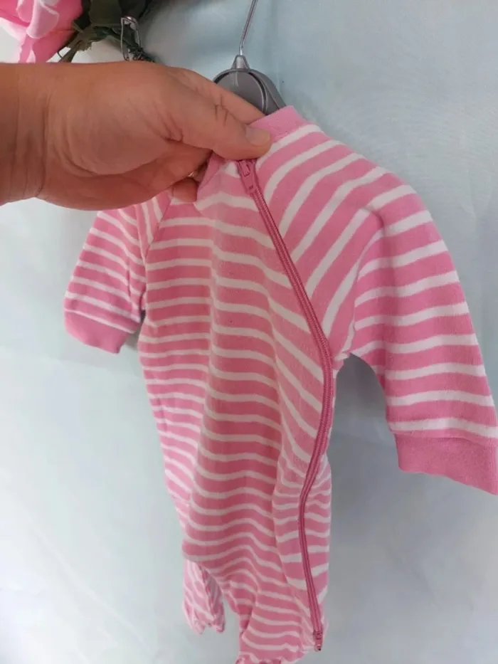 Pyjama Grenouillère Fixoni 50 / 56 (1/3mois) - photo numéro 3
