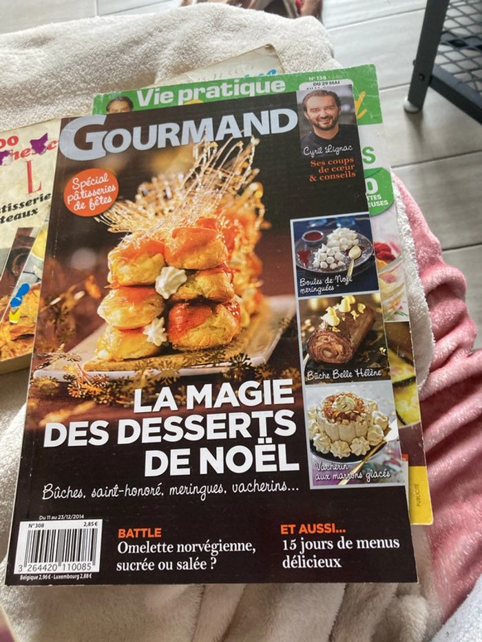 Lot de 13 livres / magazines de cuisine - photo numéro 5