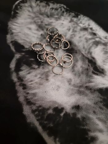 Lot de bagues de fallange