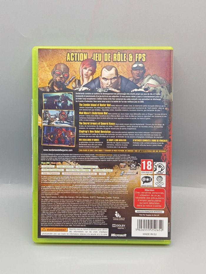 Borderlands Xbox 360 - photo numéro 2