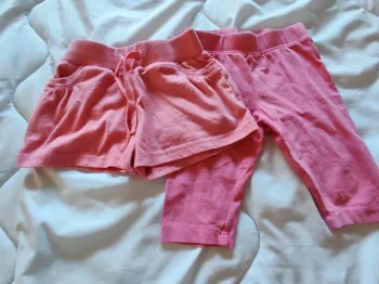 Short, cycliste fille 3 ans