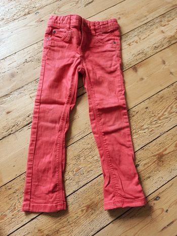 Jean rouge Verbaudet 5 ans