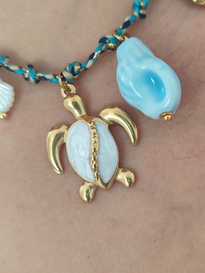 Collier tortue de mer 🌊 - photo numéro 5