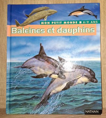 Livre  sur  les baleines et dauphin