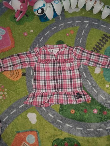 Chemise lulu castagnette 12 mois 👧