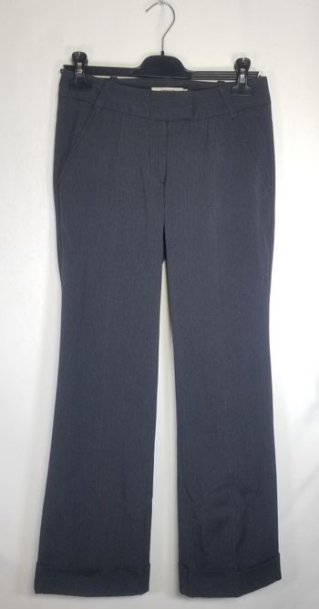 Pantalon classique ligné Comptoir des Cotonniers Taille 36