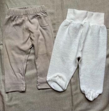 Lot 2 leggings / pantalon Prénatal et Tane