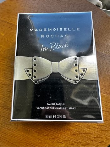 Eau de Parfum Mademoiselle Rochas In black 90 ml Neuf