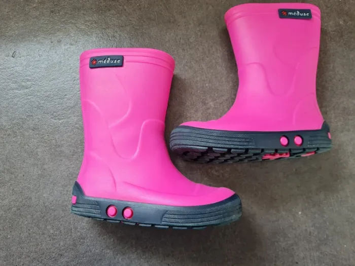 Botte de pluie méduse 22 rose - photo numéro 2