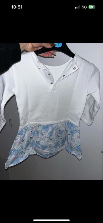 Robe sweat petit béguin